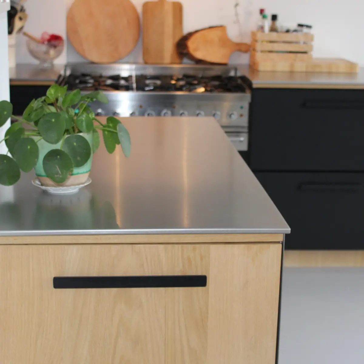 RVS Keukenblad IKEA Keuken